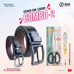 Father Son Luxury Leather Belt Combo pack -02