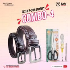 Father Son Luxury Leather Belt Combo pack -04