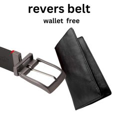 Revers belt long wallet free