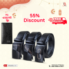3Pics Gear Belt Free Long Wallet