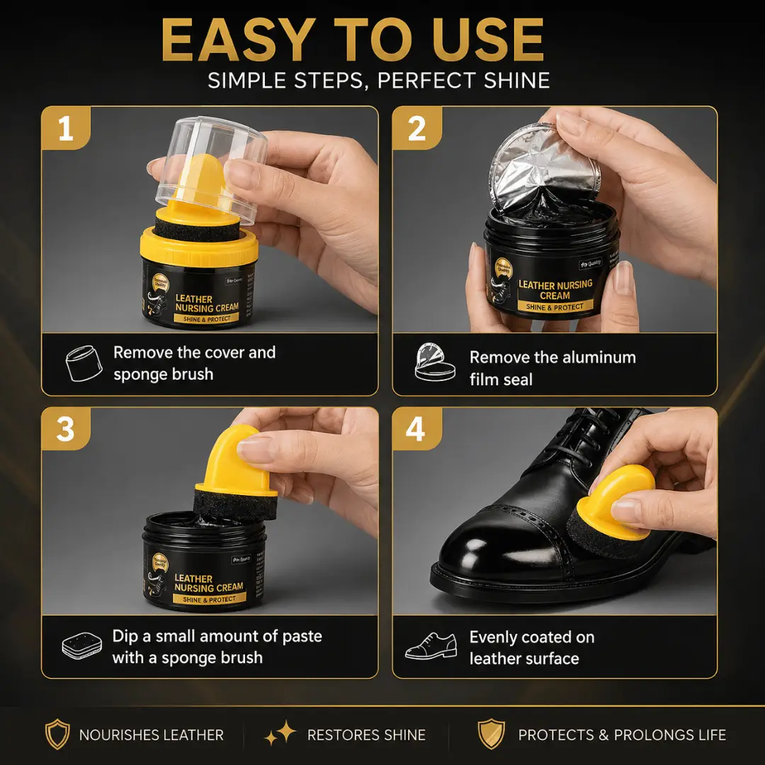 Leather Shoe Polish Cream